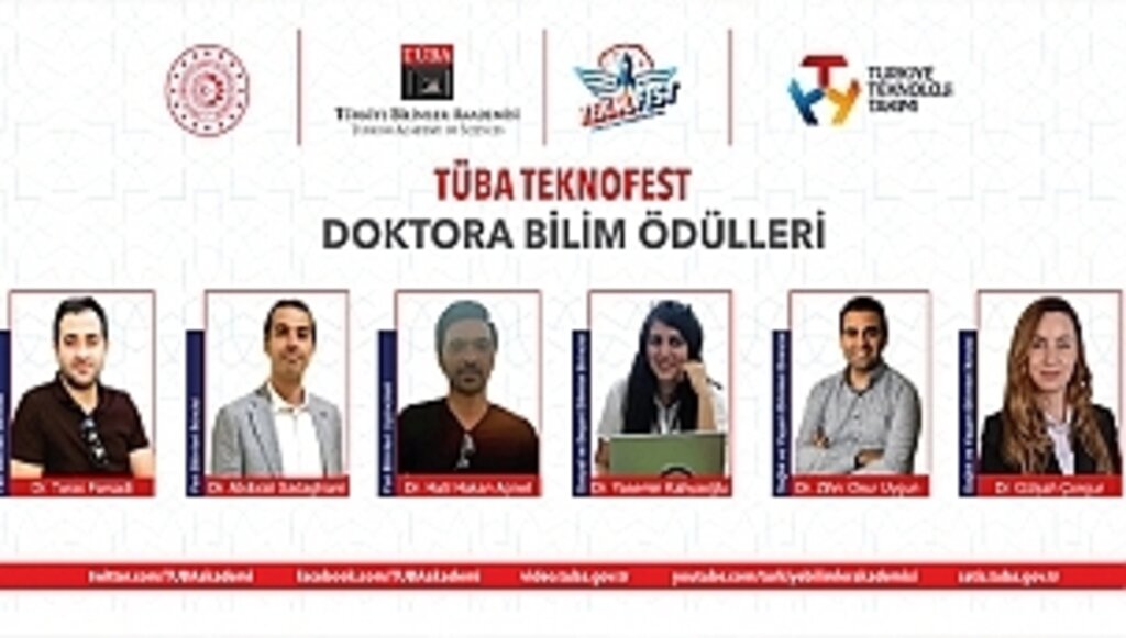 TÜBA TEKNOFEST Doktora Bilim Ödülleri Sahiplerini Buldu