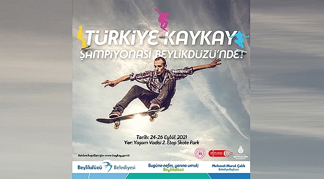 Türkiye Kaykay Şampiyonası Beylikdüzü'nde
