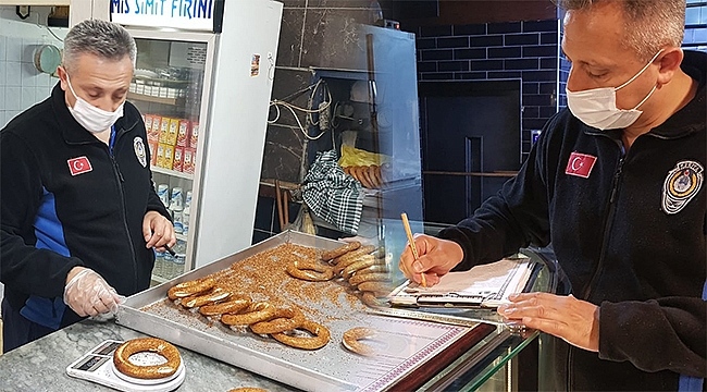 Zabıta Ekiplerinden Simit Fırınlarına Denetim 