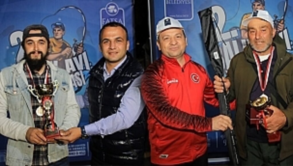 2. Balık Avı Yarışmasının Kazananları Ödüllerini Aldı