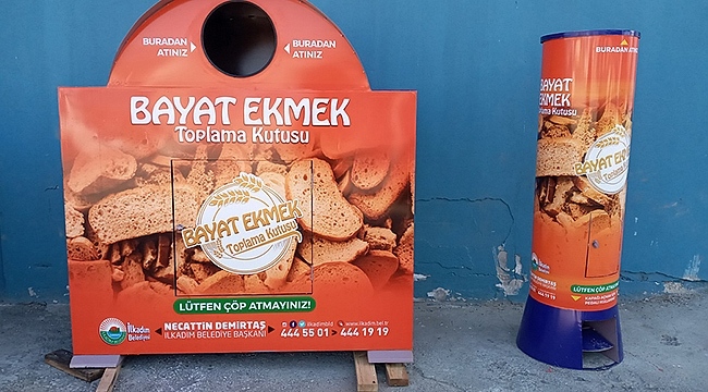 Bayat Ekmek Kutuları Can Dostlarına Aş Olacak