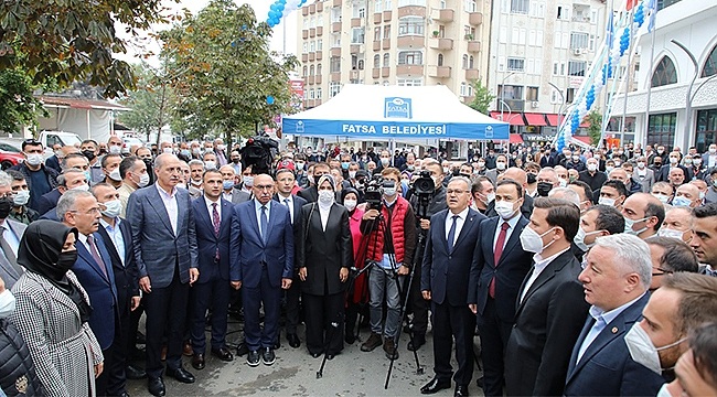 Fatsa Belediyesi'nin Yeni Hizmet Binasına Görkemli Açılış