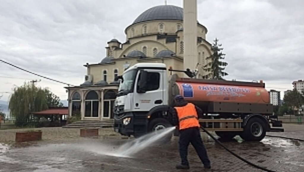 Fatsa'da Camilerde Temizlik Çalışması...