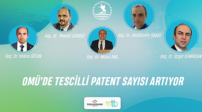 OMÜ'de Tescilli Patent Sayısı Artıyor