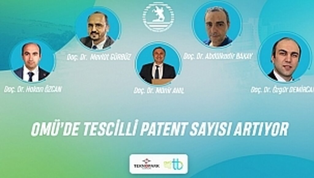 OMÜ'de Tescilli Patent Sayısı Artıyor