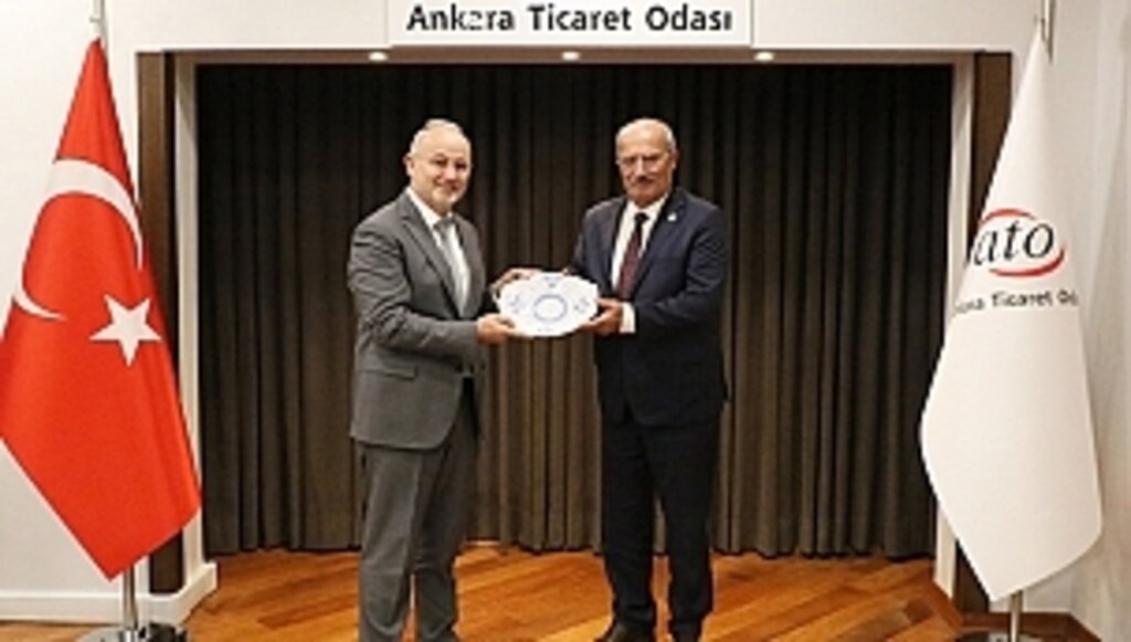 Rektör Ünal, ATO Başkanı Baran'ı Ziyaret Etti