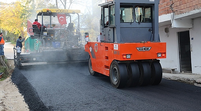 Kurtuluş Mahallesinde Konforlu Sıcak Asfalt Çalışmaları Başladı