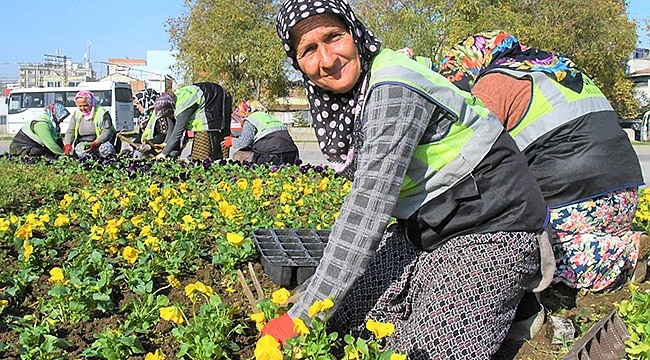 Samsun Kışın da Çiçek Bahçesi