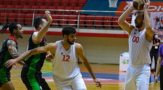 Samsunspor Basketbol Finalspor'u Farklı Galibiyetle Geçti 88-63