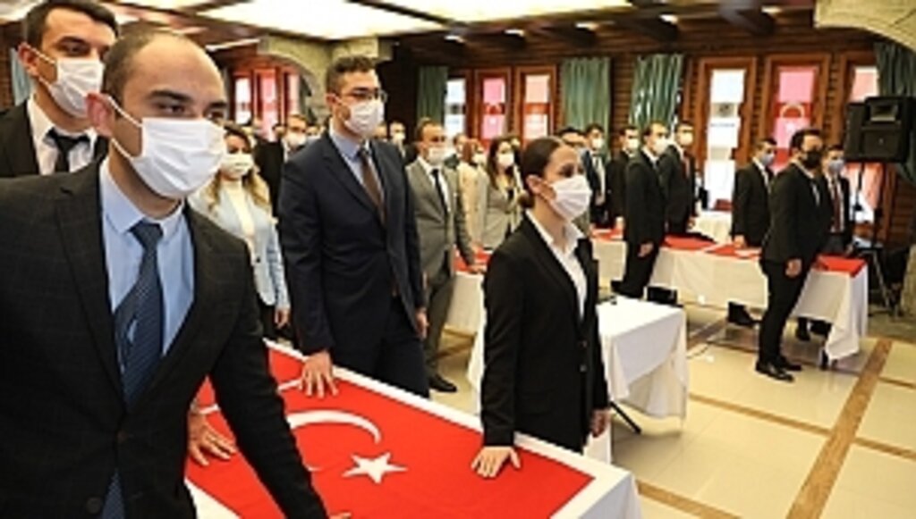 114 Aday Memur Yemin Ederek Asaletlerini Aldı