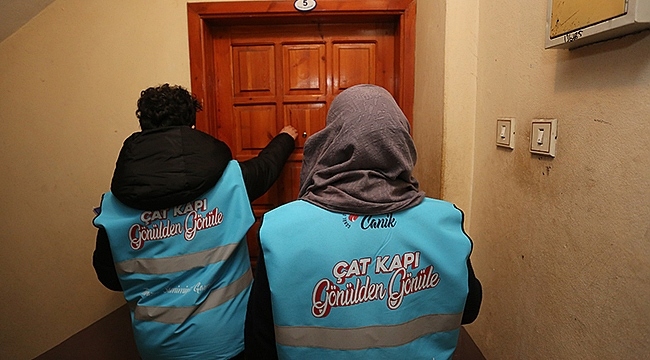 Canik Belediyesi "Çat Kapı" Gönüllere Giriyor