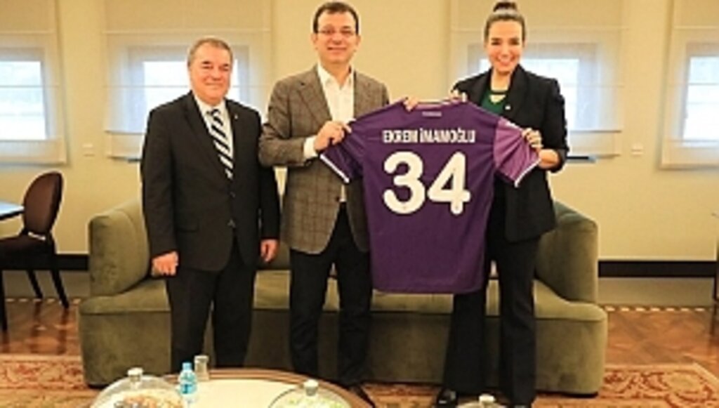 Samsunspor'dan Ekrem İmamoğlu'na Ziyaret