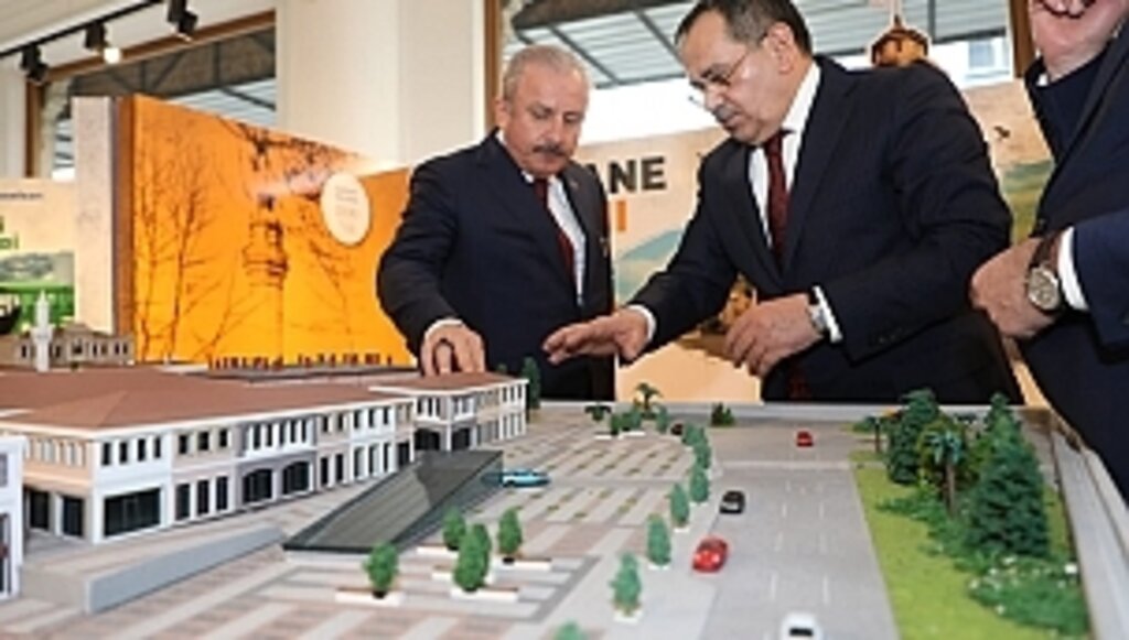 TBMM Başkanı Şentop, Büyükşehir'de 