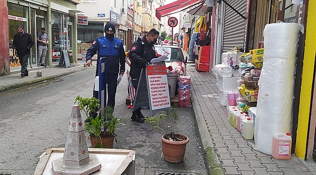 Zabıta Ekipleri Kaldırım ve Yol İşgali Yapanları Uyardı