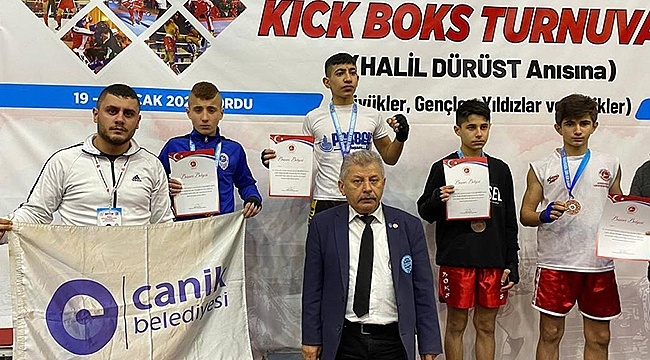 Canik Sporcuları Samsun'un Gururu Oldu