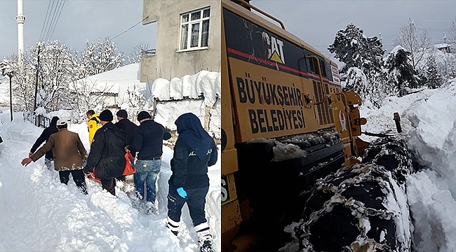 Kar Esaretine Karşı Büyükşehir Yollarda!...