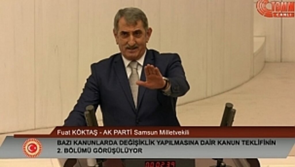 Köktaş TBMM'de Konuştu