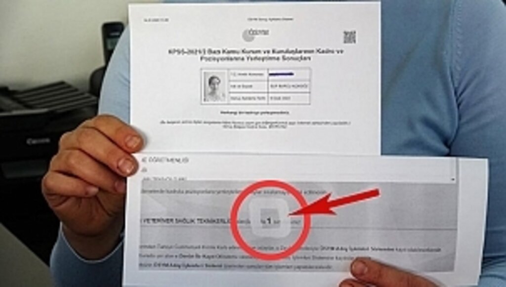 KPSS'de Alanında Türkiye Birincisi Oldu, Ama Atanamadı!...