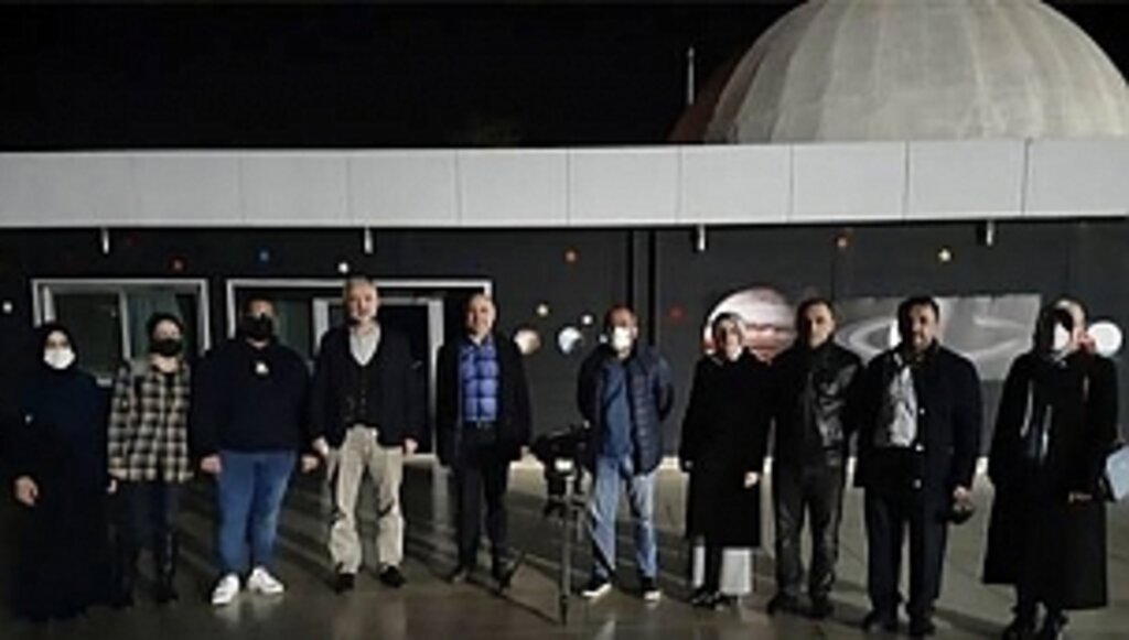 OMÜ Gözlemevinde Gökyüzü Gözlem Etkinliği