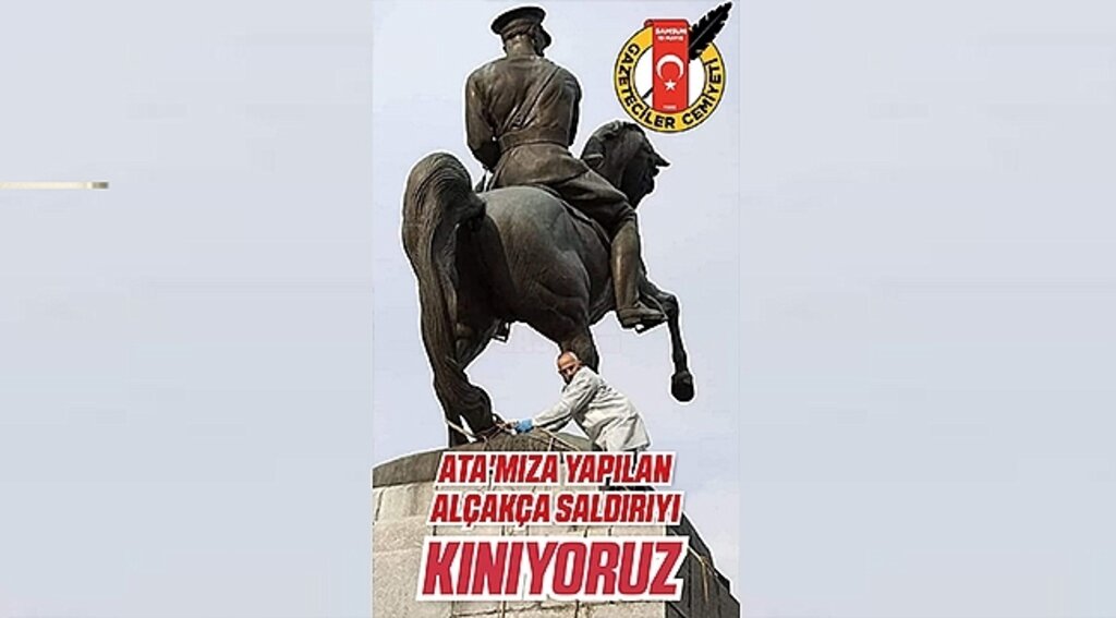 ATA'mıza Yapılan Alçakça Saldırıyı Kınıyoruz!