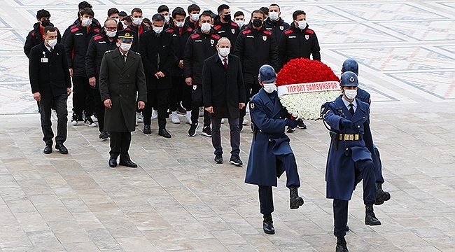 Atatürk Armalı Takım, Anıtkabir'de