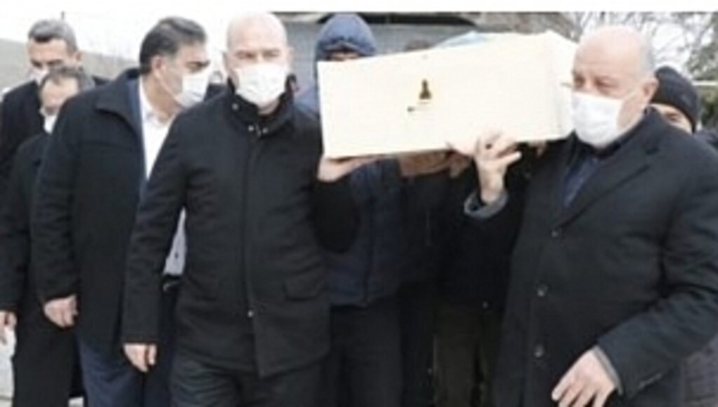 Bakan Soylu'dan Dayı'ya Son Görev