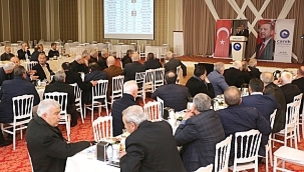 Başkan Sandıkçı Canik'teki Muhtarlarla Buluştu