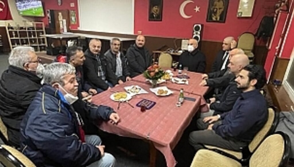 Bremen'de Türk Vatandaşlarıyla Buluştu