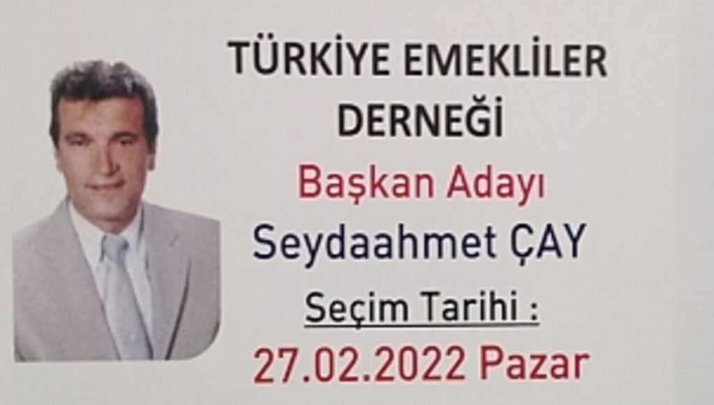 Çay Adaylığını Açıkladı!...