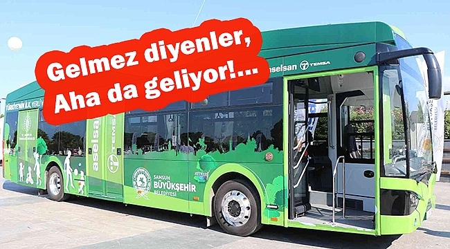 Elektrikli Otobüsler Nisanda Geliyor... 