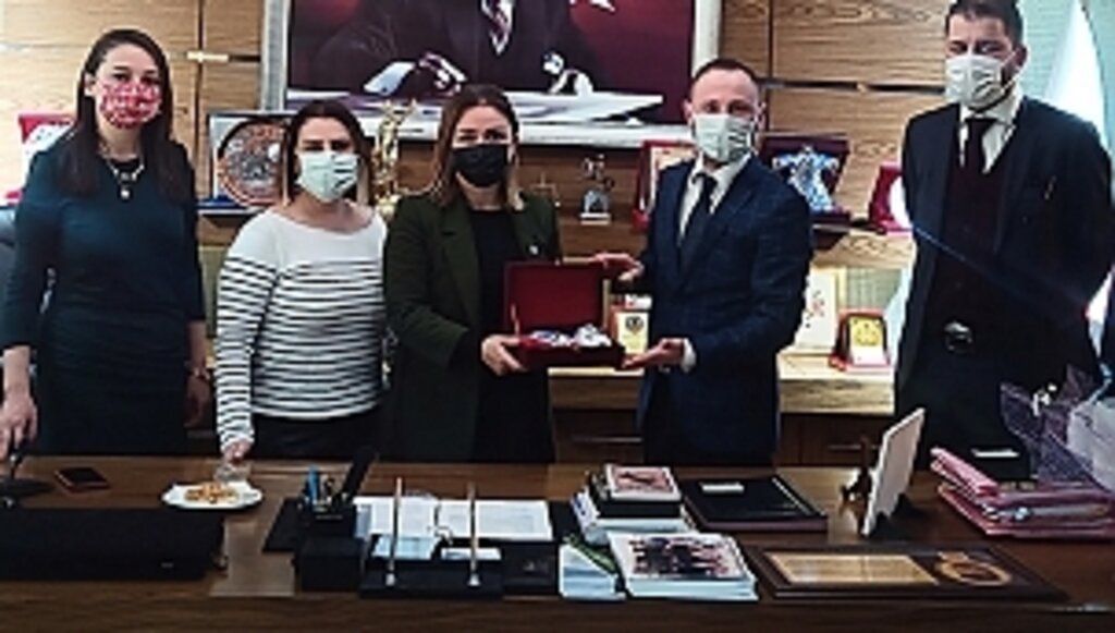 Öz Sağlık Sen'den Samsun Barosuna Ziyaret