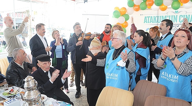 Atakum'un Çınarları Doyasıya Eğlendi