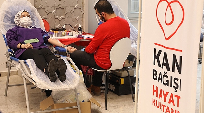 Başkan Demirtaş'dan Kan Bağış Kampanyasına Destek