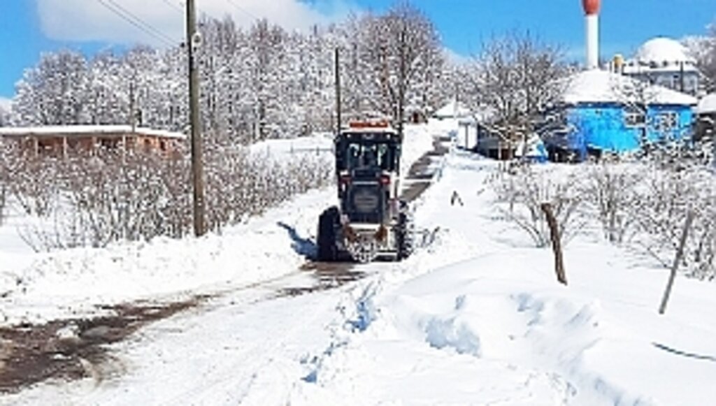 Büyükşehir'den Kapalı Yollara Müdahale