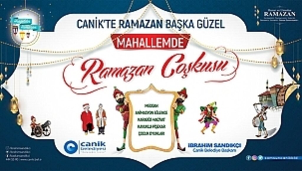 Çocuklar Ramazan Coşkusunu Canik'te Yaşayacak