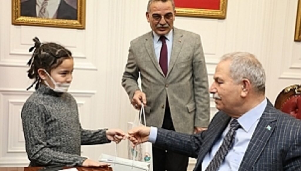 Minik İdil'den Başkan Demirtaş'a Anlamlı Ziyaret