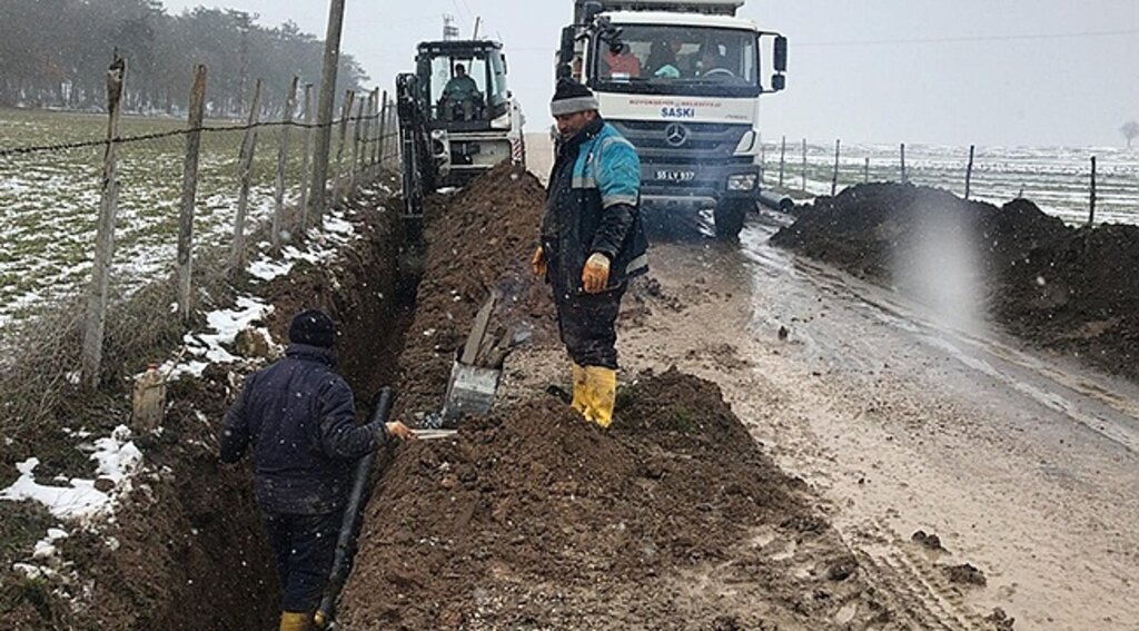 SASKİ, 4 Mahallenin Daha Su Hasretini Bitirdi