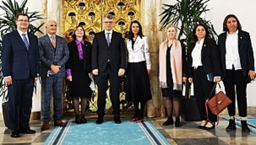 Yılmaz, Estonya Heyetini Ağırladı