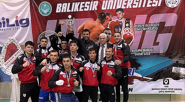 Boks Unilig Türkiye Şampiyonasında OMÜ Başarısı