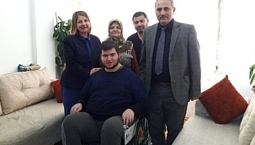 Engelli Murat'ın Tekerlekli Sandalye İhtiyacına İlkadım Belediyesi Koştu