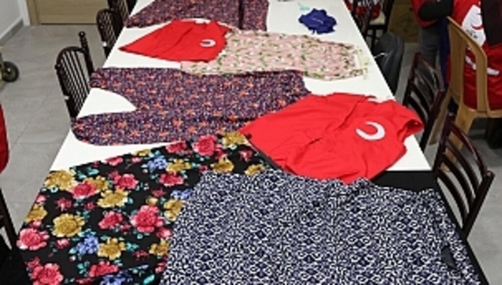 Kızılay Atakum Kadın Başkanlığı'ndan dayanışma kermesi hazırlığı