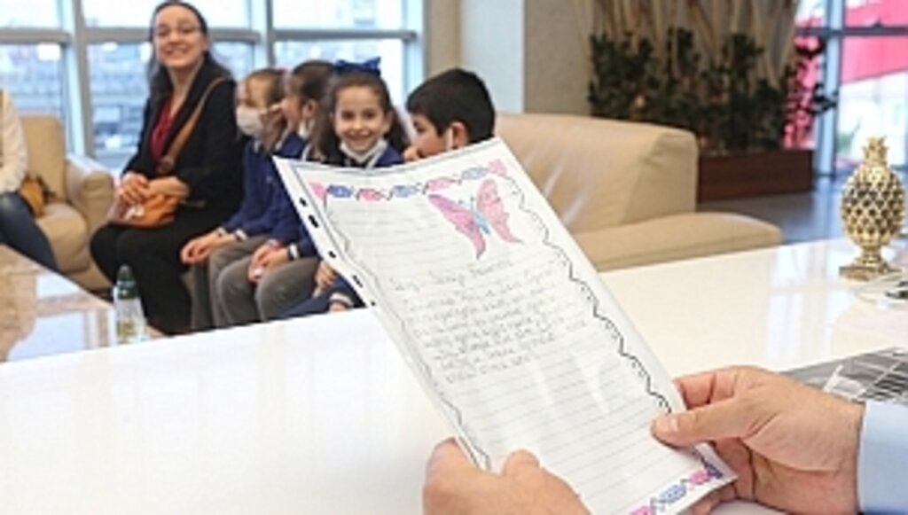 Öğrencilerden Sandıkçı'ya Teşekkür Mektubu