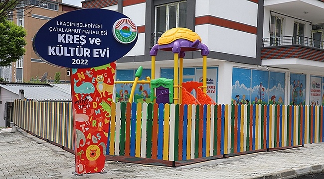 "Her Mahalleye Kreş ve Kültür Evi'nin" İlk Ayağı Çatalarmut Mahallesinde