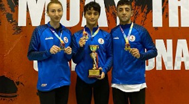 İlkadım Muaythai Sporcuları 3 Türkiye Şampiyonu Derecesi İle Döndü