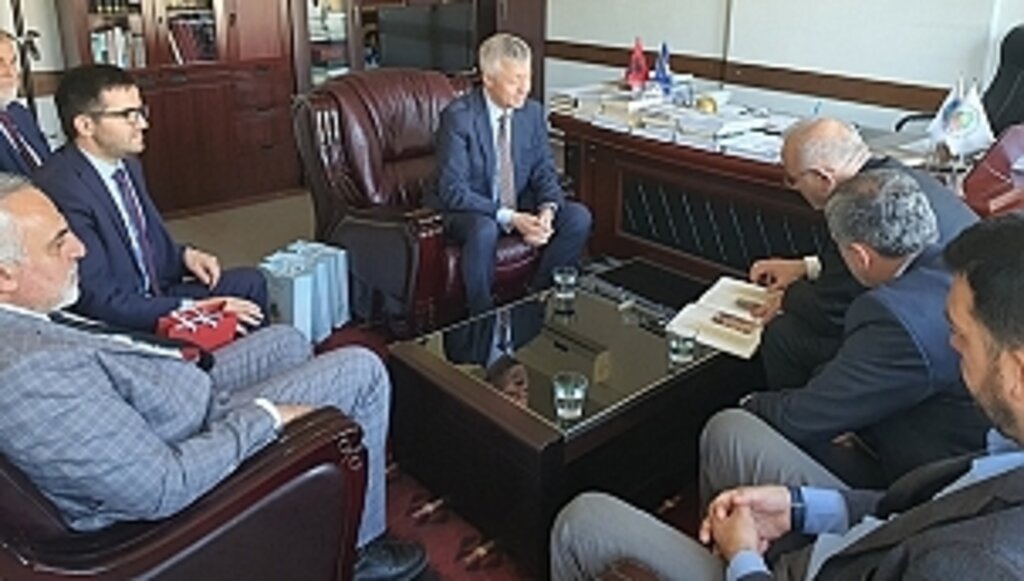 Rektör Ünal'ın Kosova Temasları Sürüyor…