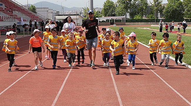 Ataçocuklu Miniklerin Atletizm Heyecanı