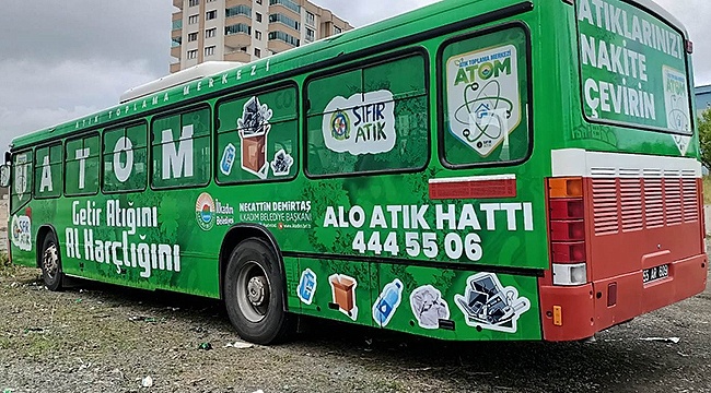 İlkadım'dan "Getir Atığını Al Harçlığını" Projesi