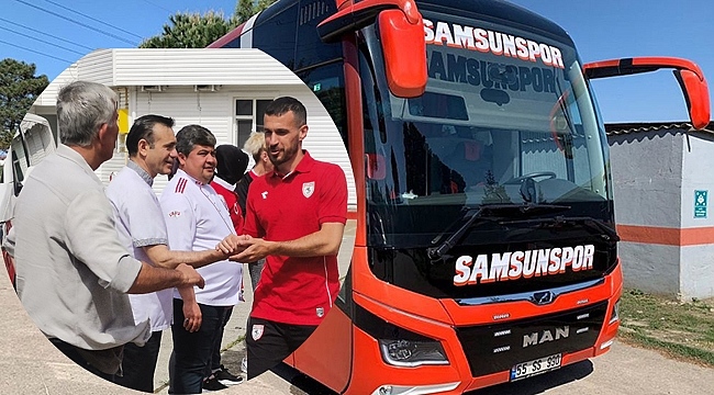 Samsunspor, Kayseri'ye Hareket Etti