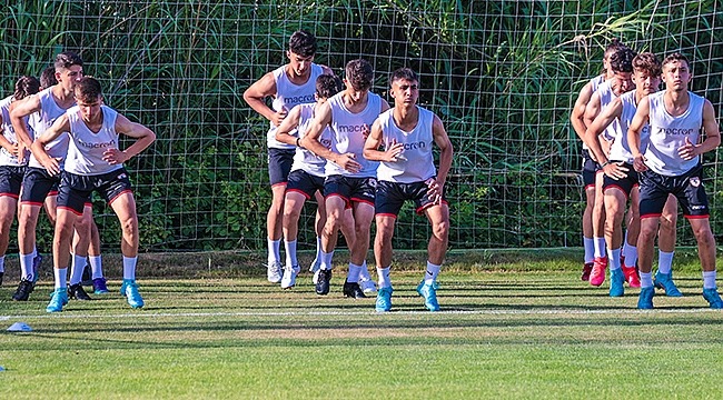 Samsunspor U16 Takımı Antalya'da Hazırlıklarına Başladı