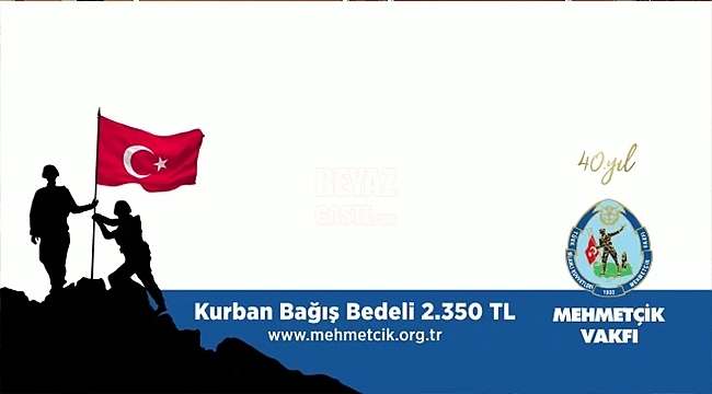 TSK Mehmetçik Vakfı Vekâleten Kurban Bağışı Kabulüne Başladı